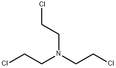 TRIS-(2-CHLOROETHYL)-AMINE Structure