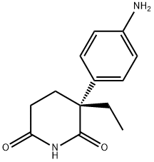 (R)-(+)-AMINOGLUTETHIMIDE  97 Structure