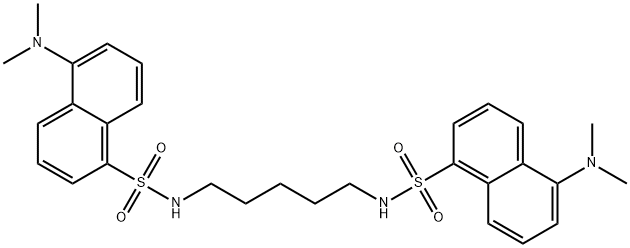 DANSYLCADAVERINE DIDANSYLCADAVERINE Structure