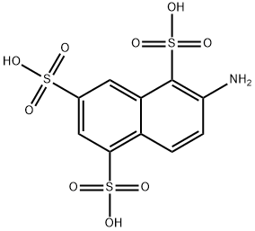 6-аминонафталин-1,3,5-трисульфоновая кислота структурированное изображение