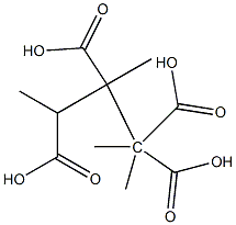 Tetramethyl 1,1,2,3-Propanetetracarboxylate Structure