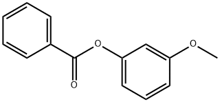 3-METHOXYPHENYLBENZOATE 구조식 이미지