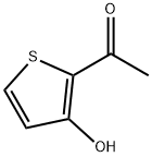 2-acetyl-3-hydroxythiophene Structure