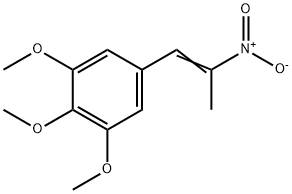 1-(3,4,5-트리메톡시펜일)-2-니트로프로펜 구조식 이미지