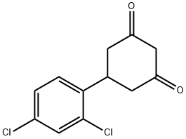 5-(2,4-DICHLOROPHENYL)CYCLOHEXANE-1,3-DIONE 구조식 이미지