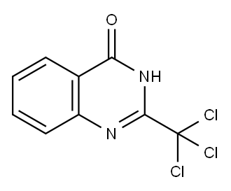 2-(TRICHLOROMETHYL)QUINAZOLIN-4(3H)-ONE Structure