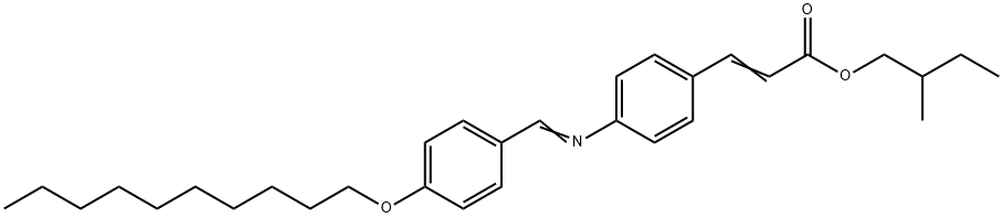 (S)-(+)-2-METHYLBUTYL 4-(4-DECYLOXYBENZ& Structure