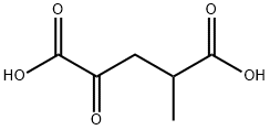 2-METHYL-4-OXOPENTANEDIOIC ACID Structure