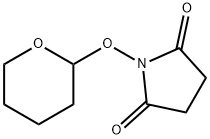 N-(TETRAHYDRO-2H-PYRAN-2-YLOXY)SUCCINIMIDE 구조식 이미지