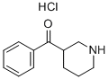 3-BENZOYLPIPERIDINE HYDROCHLORIDE Structure