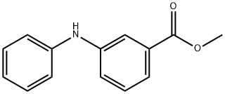 3-Anilinobenzoic acid methyl ester Structure