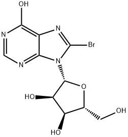 8-BROMOINOSINE 구조식 이미지