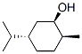 [1R-(1alpha,2alpha,5beta)]-5-(isopropyl)-2-methylcyclohexan-1-ol  구조식 이미지