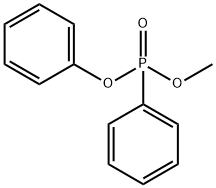 Phenylphosphonic acid methylphenyl ester Structure