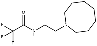 2,2,2-Trifluoro-N-[2-(octahydroazocin-1-yl)ethyl]acetamide Structure