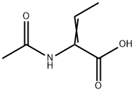 2-(Acetylamino)-2-butenoic acid Structure