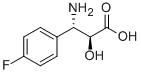 (2R,3R)-3-AMINO-3-(4-FLUORO-PHENYL)-2-HYDROXY-PROPIONIC ACID Structure