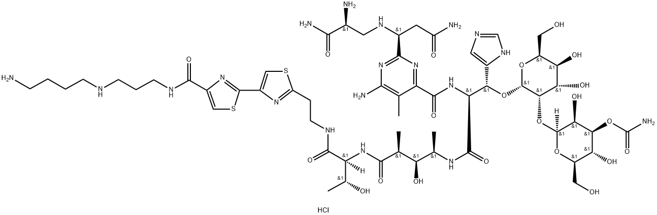 BLEOMYCIN A5 HYDROCHLORIDE Structure