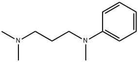 N,N,N'-Trimethyl-N'-phenyl-1,3-propanediamine Structure