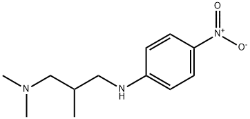 N,N,2-트리메틸-N'-(4-니트로페닐)-1,3-프로판디아민 구조식 이미지