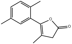 5-(2,5-Dimethylphenyl)-4-methyl-2(3H)-furanone Structure