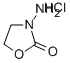 3-AMINO-2-OXAZOLIDONE HYDROCHLORIDE Structure