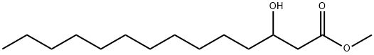 3-Hydroxy Myristic Acid Methyl Ester 구조식 이미지