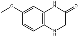 2(1H)-Quinoxalinone,3,4-dihydro-7-methoxy-(9CI) 구조식 이미지