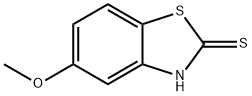 2-MERCAPTO-5-METHOXYBENZOTHIAZOLE Structure