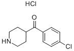 (4-클로로페닐)(4-피페리딜)메타논하이드로클로라이드 구조식 이미지