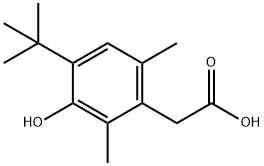 55699-12-2 2-(4-tert-Butyl-3-hydroxy-2,6-dimethylphenyl)acetic acid