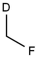 FLUOROMETHANE-D1 Structure