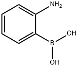 2-Aminophenylboronic acid 구조식 이미지