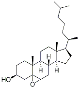 콜레스탄-3-올,5,6-에폭시-,(3b)- 구조식 이미지