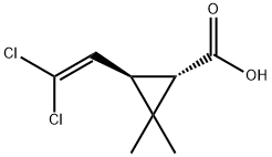 1S-trans-Permethrinic acid Structure
