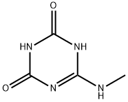 6-(Methylamino)-1,3,5-triazine-2,4(1H,3H)-dione Structure