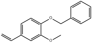 4-BENZYLOXY-3-METHOXYSTYRENE Structure