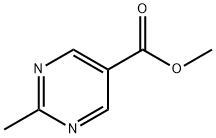 5571-03-9 5-Pyrimidinecarboxylic acid, 2-methyl-, methyl ester (7CI,8CI,9CI)