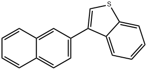 3-(2-Naphtyl)benzo[b]thiophene Structure