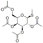 METHYL 2,3,4,6-TETRA-O-ACETYL-BETA-D-THIOGALACTOPYRANOSIDE Structure