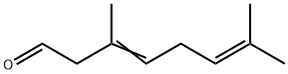 3,7-디메틸-3,6-옥타디엔알 구조식 이미지