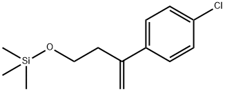 [[3-(4-Chlorophenyl)-3-butenyl]oxy]trimethylsilane Structure