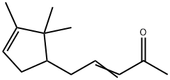 5-(2,2,3-trimethyl-3-cyclopenten-1-yl)pent-3-en-2-one 구조식 이미지