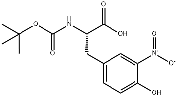 BOC-3-NITRO-L-TYROSINE Structure