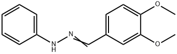 3,4-Dimethoxybenzaldehyde phenylhydrazone Structure