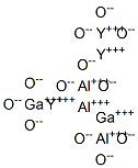 trialuminium digallium triyttrium dodecaoxide Structure