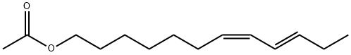 (7E,9Z)-Dodeca-7,9-dien-l-y1 acetate Structure