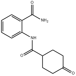 Benzamide, 2-[[(4-oxocyclohexyl)carbonyl]amino]- (9CI) Structure