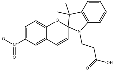 55779-26-5 1-(beta-carboxyethyl)-3,3-dimethyl-6'-nitrospiro(indoline- 2,2'-2H-benzopyran)