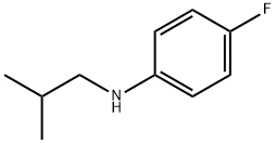 4-fluoro-N-(2-methylpropyl)aniline Structure